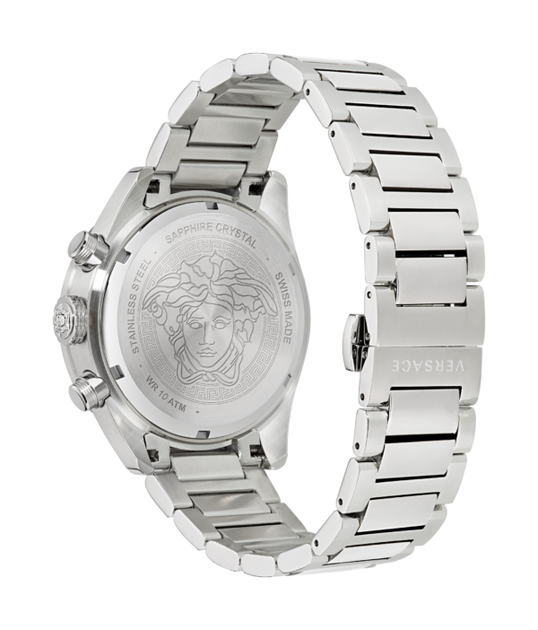 VERSACE GRECA DOME STAINLESS STEEL