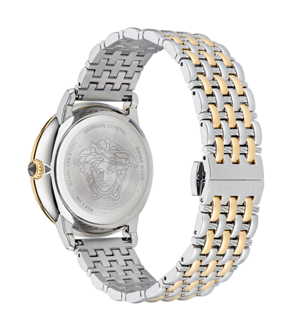 VERSACE WATCH MEDUSA ALCHEMY TWO TONES STAINLESS STEEL BRACELET
