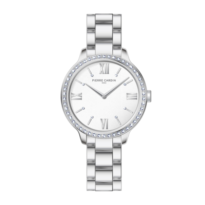 PIERRE CARDIN SAINT LOUIS SIMPLICITY CRYSTALS STAINLESS STEEL
