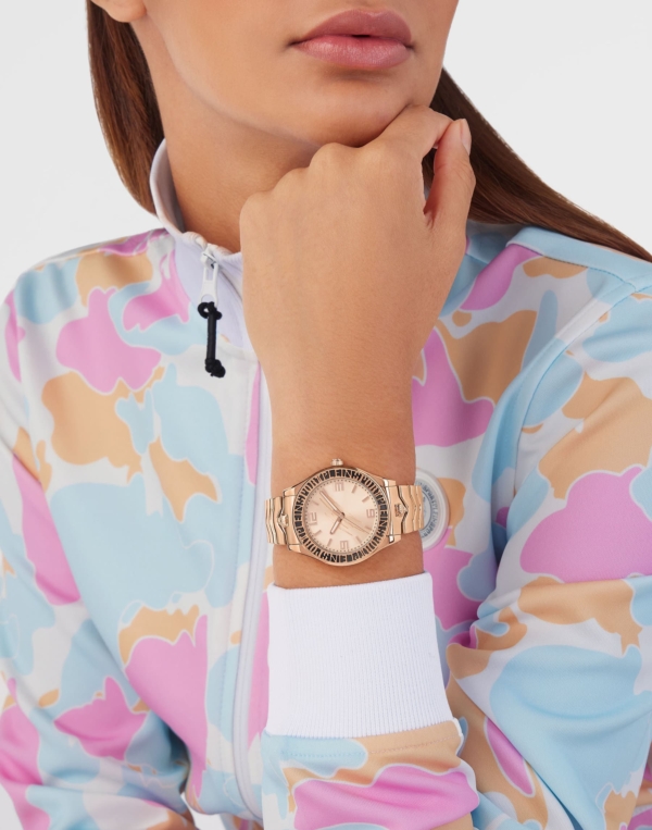 PLEIN SPORT ECLISPE ROSE GOLD STAINLESS STEEL BRACELET