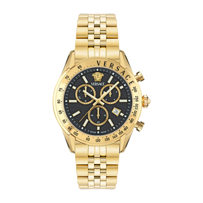 VERSACE WATCH CHRONO MASTER GOLD STAINLESS STEEL
