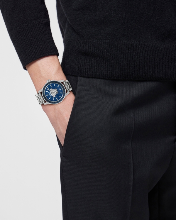 VERSACE MEDUSA DECO GENT STAINLESS STEEL BRACELET