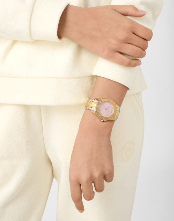PLEIN SPORT GLAM GALAXY TWO TONE STAINLESS STEEL BRACELET
