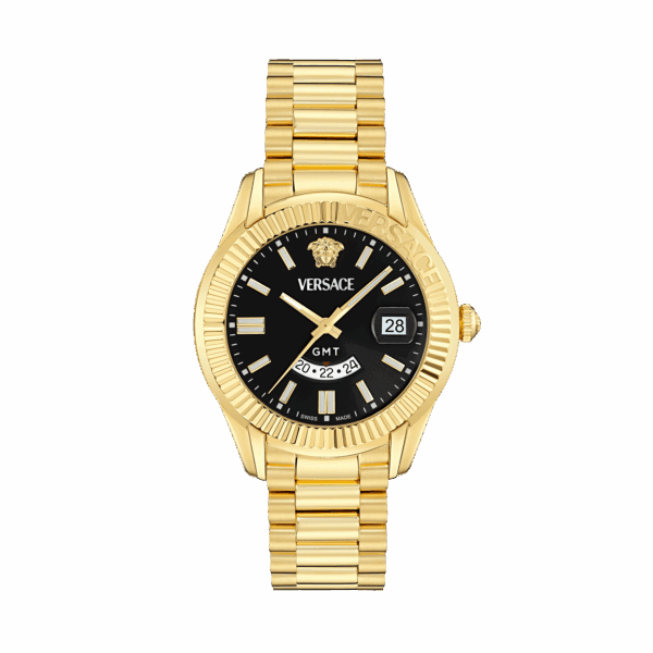 VERSACE APODIS GOLD STAINLESS STEEL BRACELET