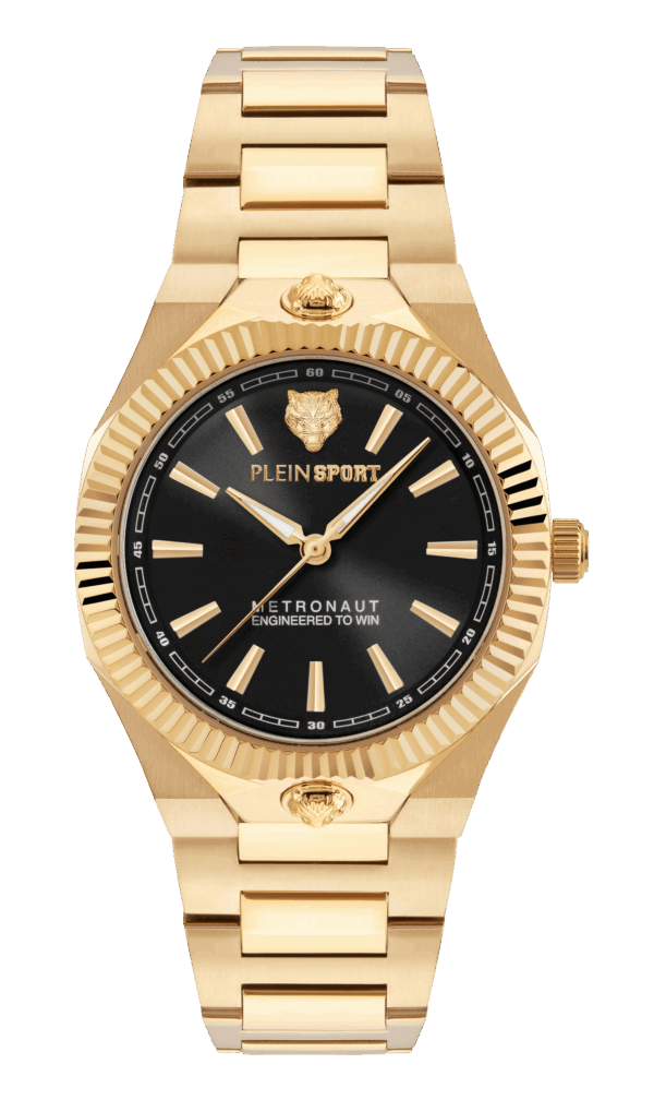 PLEIN SPORT METRONAUT LADY GOLD STAINLESS STEEL BRACELET