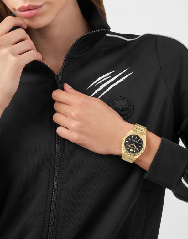 PLEIN SPORT METRONAUT LADY GOLD STAINLESS STEEL BRACELET