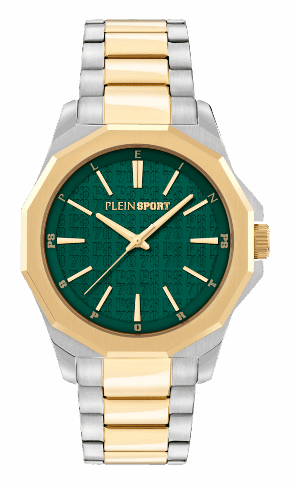 PLEIN SPORT ONYX TWO TONES STAINLESS STEEL BRACELET