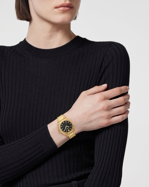 VERSACE GRECA PULSE GOLD STAINLESS STEEL BRACELET