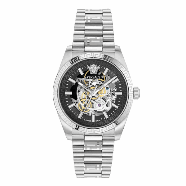VERSACE MILLENIUM GENT AUTO LIMITED EDITION STAINLESS STEEL BRACELET