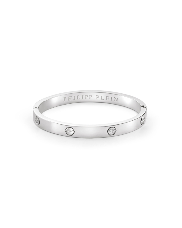 PHILIPP PLEIN CUFF BANGLE GOLD STAINLESS STEEL