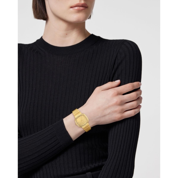 VERSACE V_ARCADIS 32MM GOLD DIAL WITH GOLD STAINLESS STEEL BRACELET